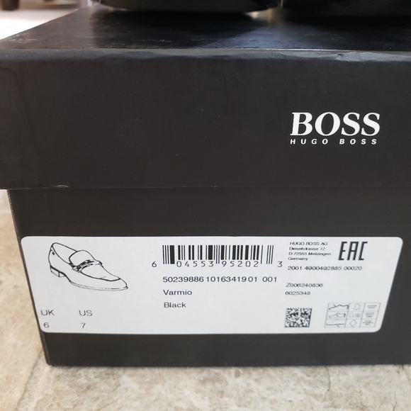 Hugo Boss men's size 7 dress shoes - Picture 4 of 4